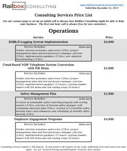 top consulting firms, logistics consulting, eld mandate, portable storage consulting
