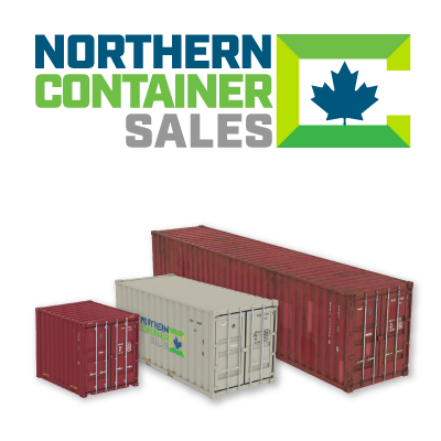 Northern Container Sales company logo shipping container sales and rentals in Canada