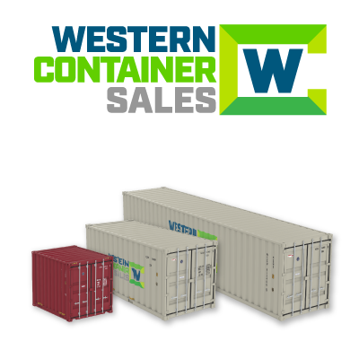 Western Container Sales company logo shipping container sales and rentals in the United States