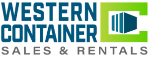 Western Container Sales & Rentals logo, shipping conatiner sales and storage container rentals
